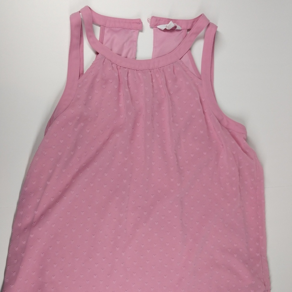 Woman's pink shirt